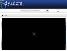 Tablet Screenshot of dyadem.fr